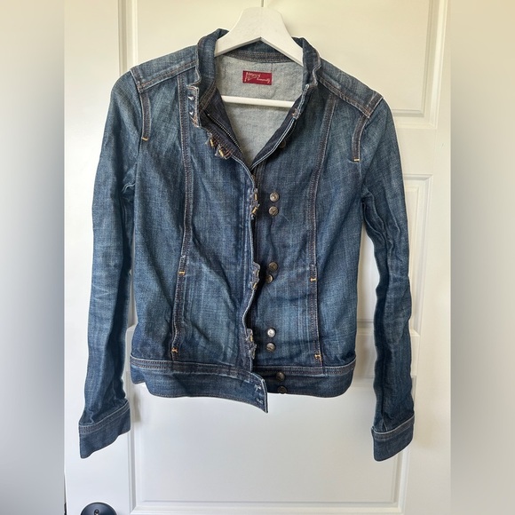 Citizens Of Humanity Blue Jean Jacket Classic Style - Picture 2 of 4